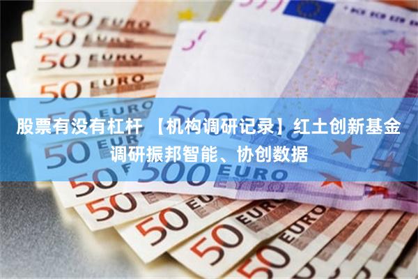 股票有没有杠杆 【机构调研记录】红土创新基金调研振邦智能、协创数据