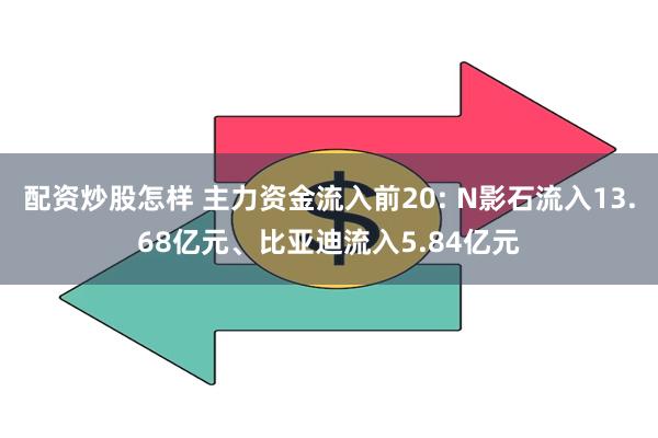 配资炒股怎样 主力资金流入前20: N影石流入13.68亿元、比亚迪流入5.84亿元